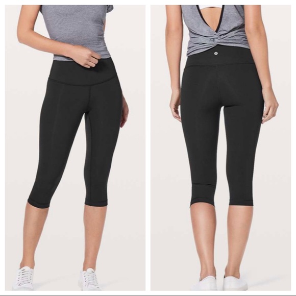 lululemon athletica Pants - Lululemon Wunder Under HiRise Crop Luxtreme 6